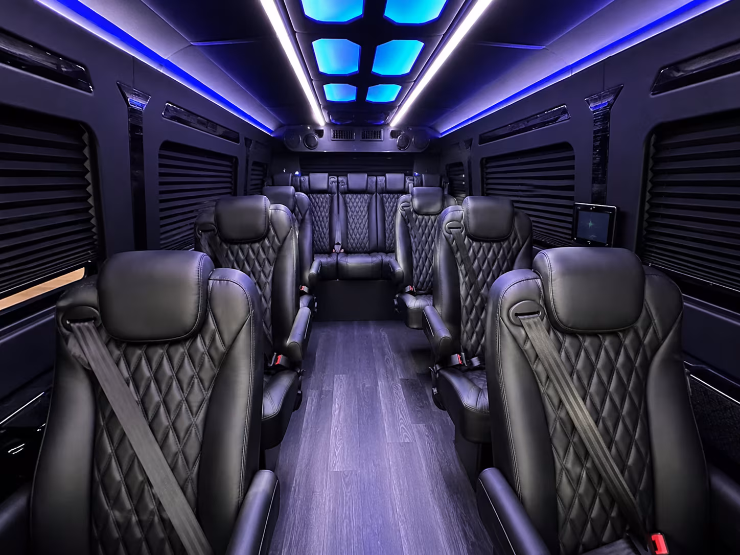 mobile airport transportation onboard seating