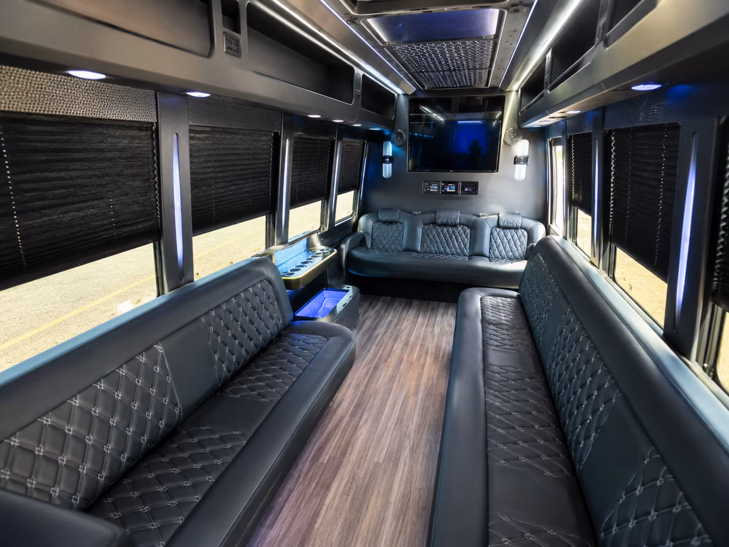 mobile new years eve party bus rental