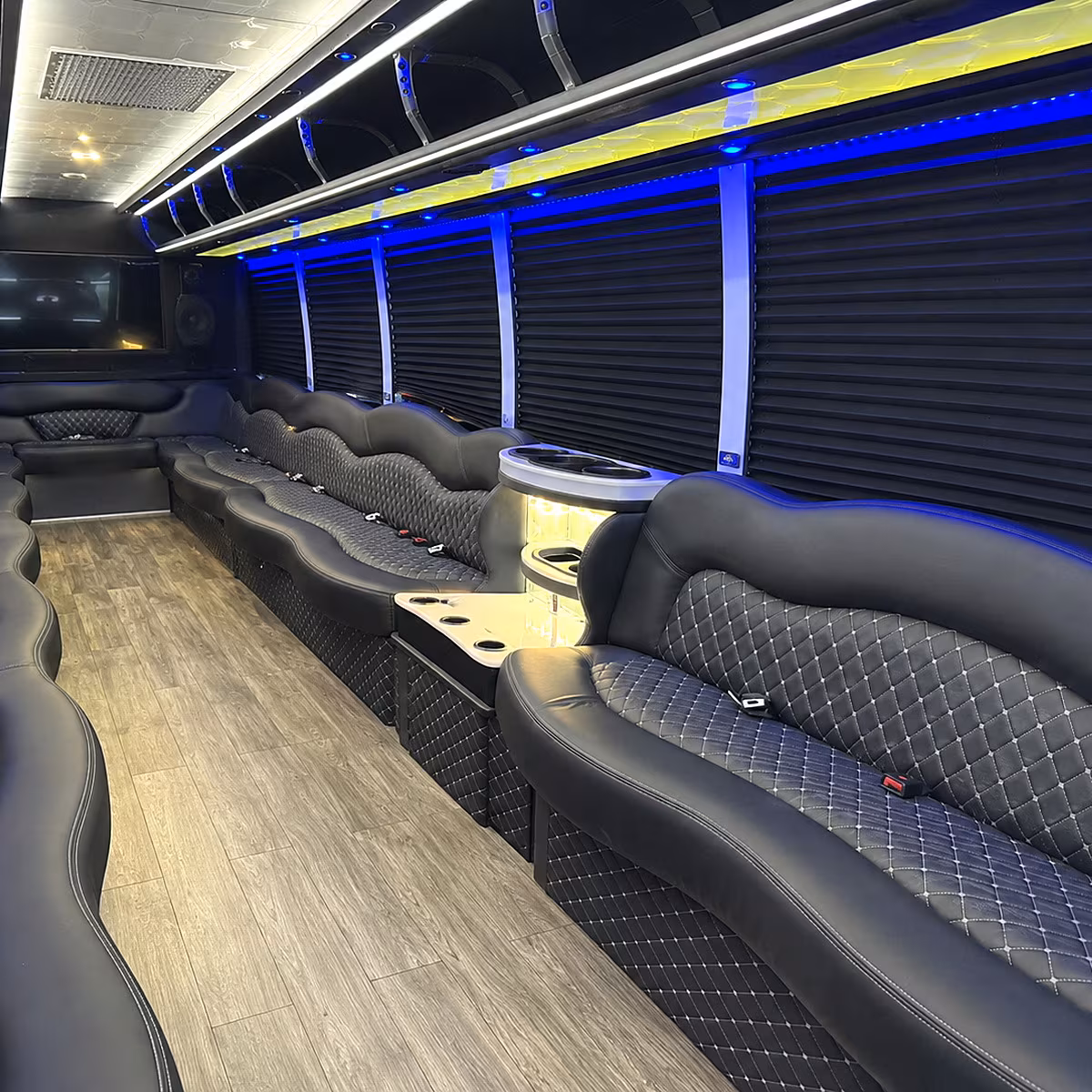 party bus interior