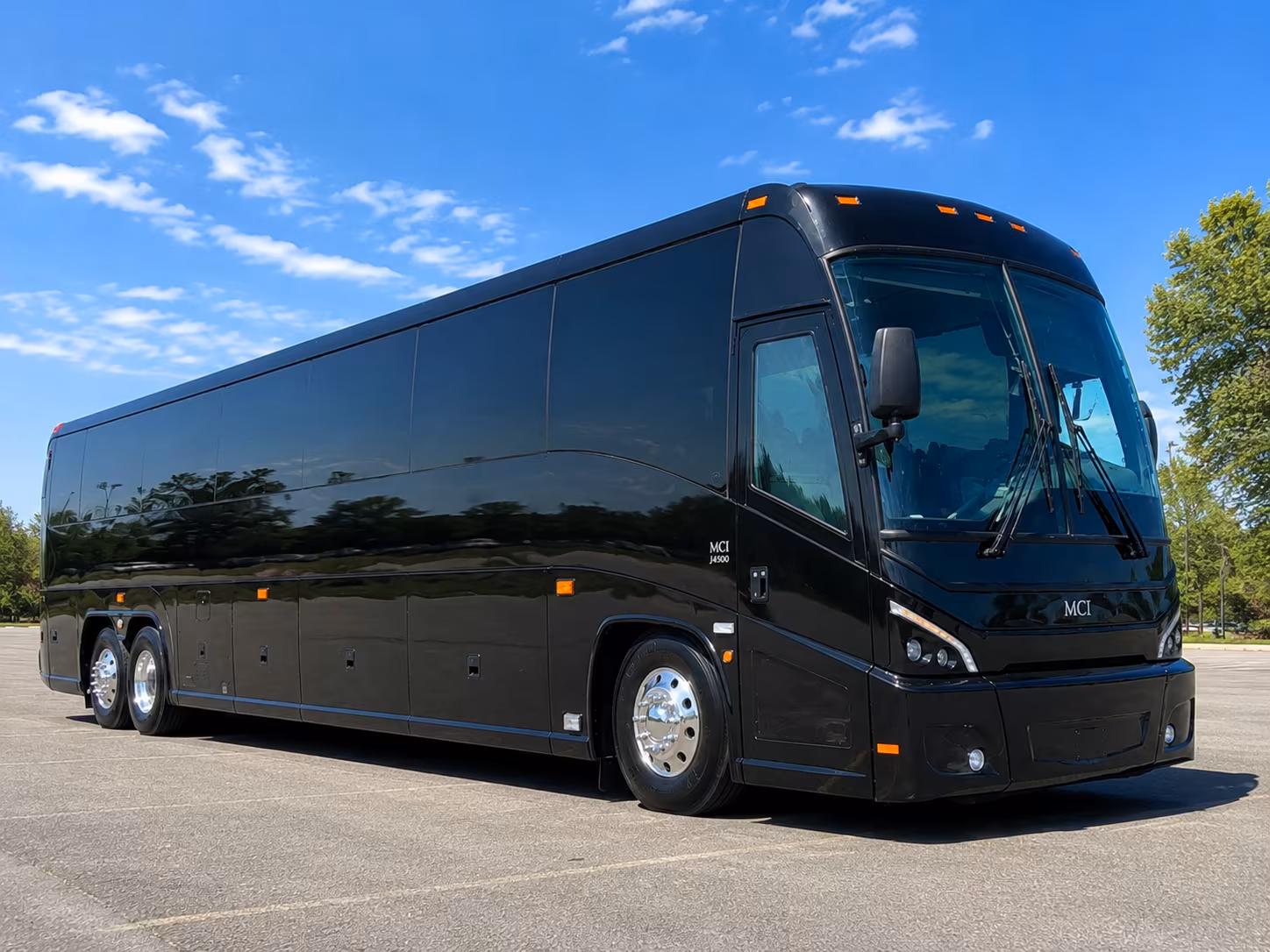 shuttle buses between mobile hotels and your wedding venue